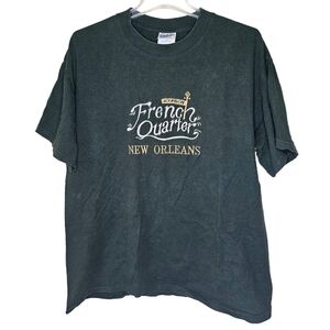 Gildan Heavy Cotton Bourbon Frech Qaurters New Orleans Size Large